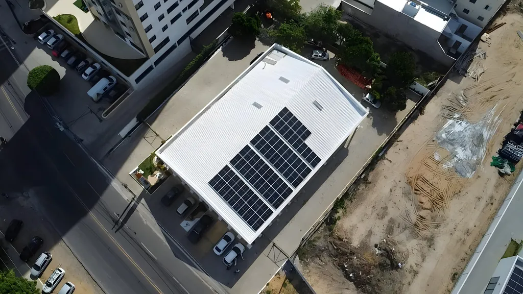 Instalação de energia solar comercial, Solmais Engenharia, Salvador e região