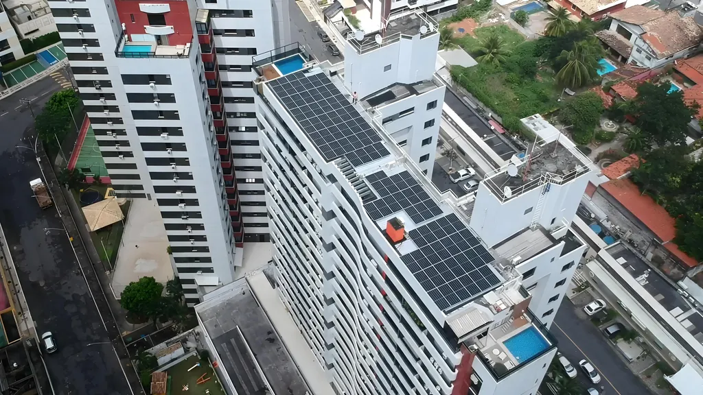 Instalação de energia solar em condomínio, Solmais Engenharia, Salvador e região
